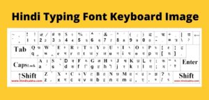 Hindi Typing Chart Pdf